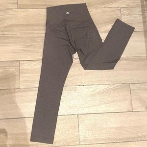 Lululemon grey leggings size 2